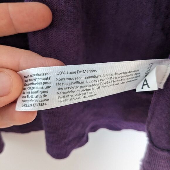 Eileen Fisher Merino wool cardigan - Picture 3 of 4